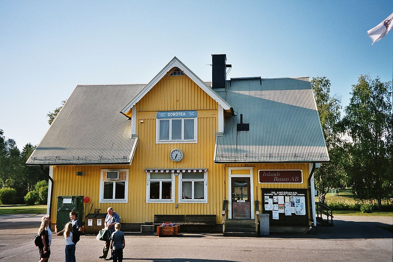 Inlandsbanan, Sweden