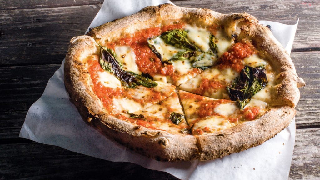 veggie pizza in milan