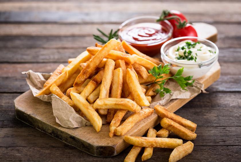 yummy Perancis fries di Perancis