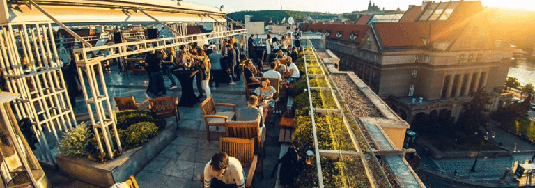 prague rooftop, pick your own rooftop when you plan a trip to europe
