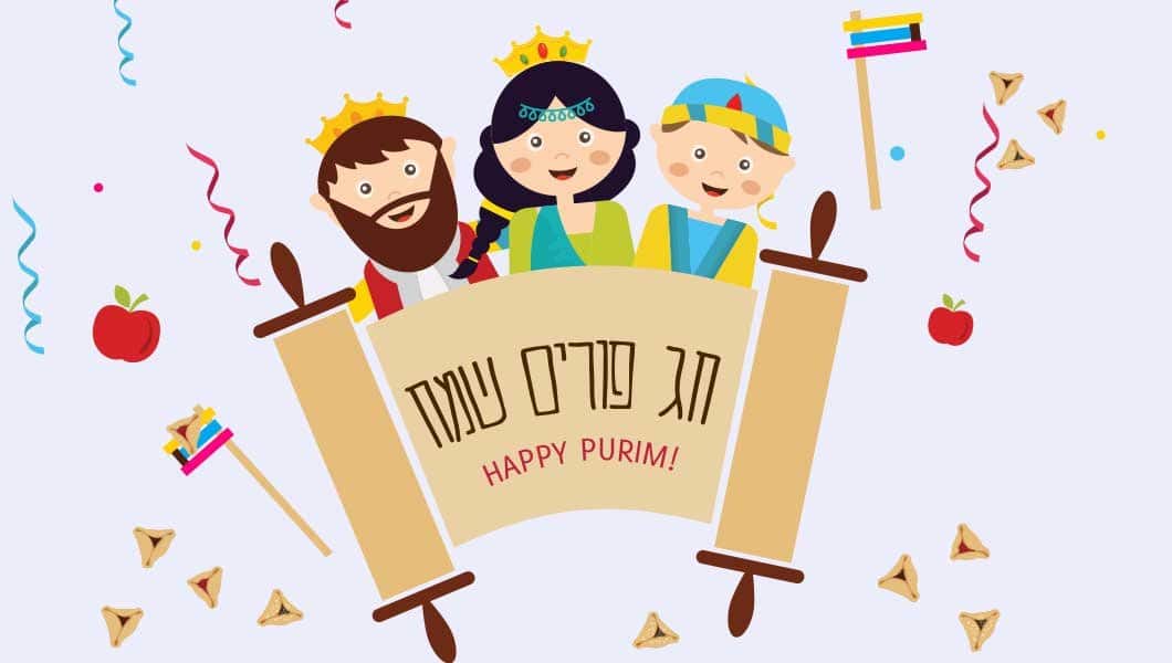 celebrar la imatge característica de Purim