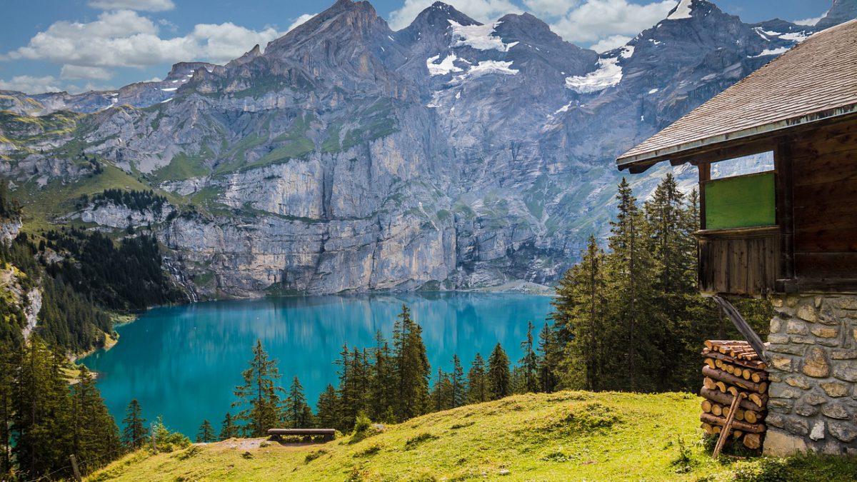 швейцариялык пейзаж