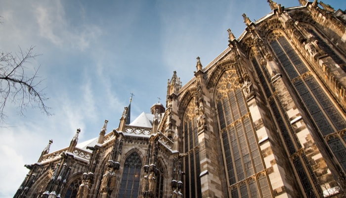 Aachen Cathedral In Germany