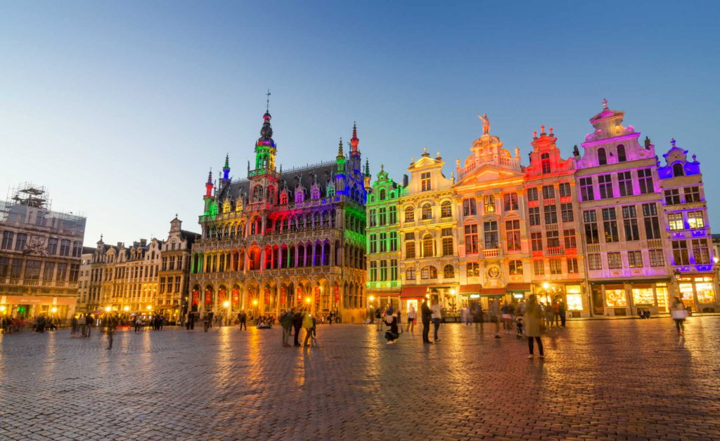 Colorful Brussels, Belgium