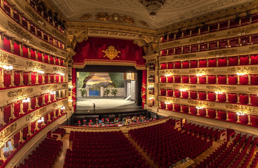Teatro Alla Scala of Italy is on the list of Famous theatres in Europe