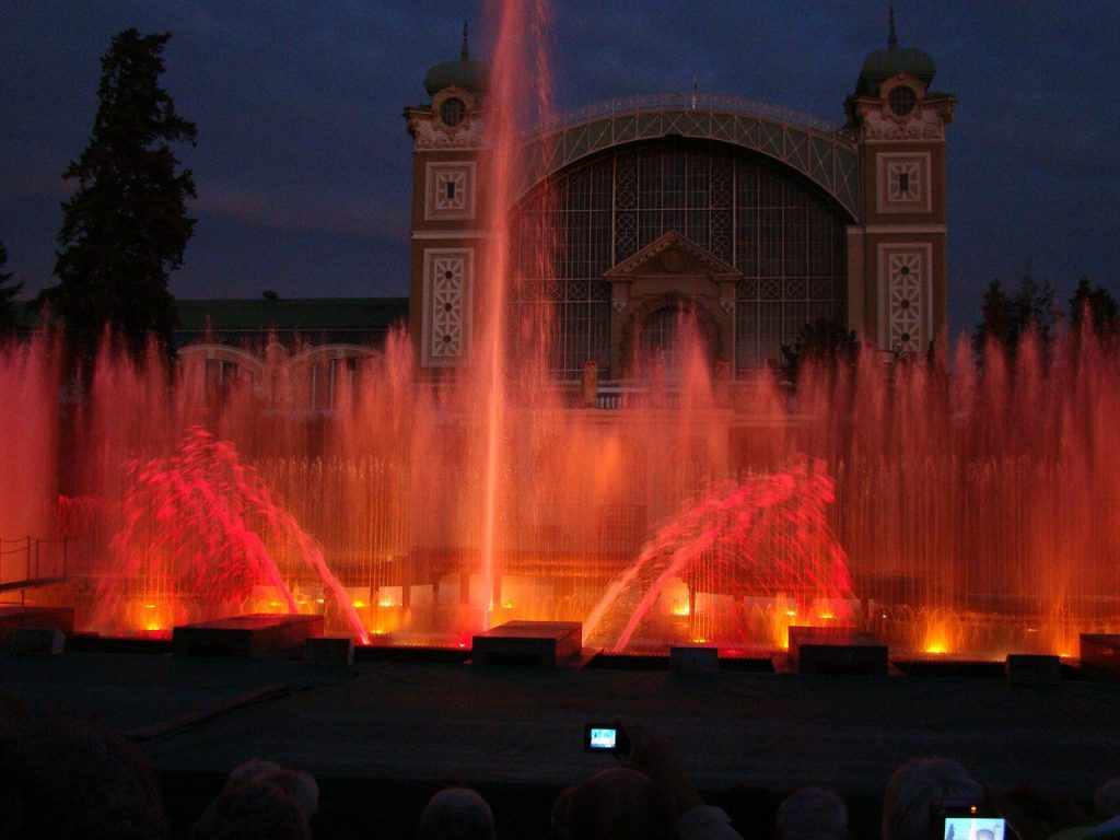 Krizik Fountain In Prague
