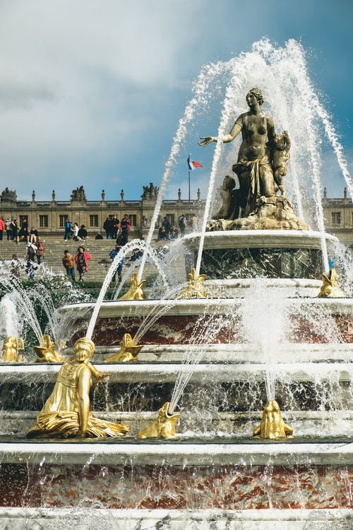 The Latona Fountain In Versailles