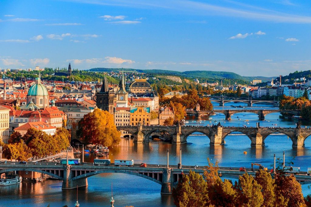 Prague In Czech has an Ancient Bridges and Culture