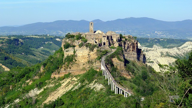 Civita Di Bagnoregio, Italy is one of the Most Beautiful Old Towns In Europe