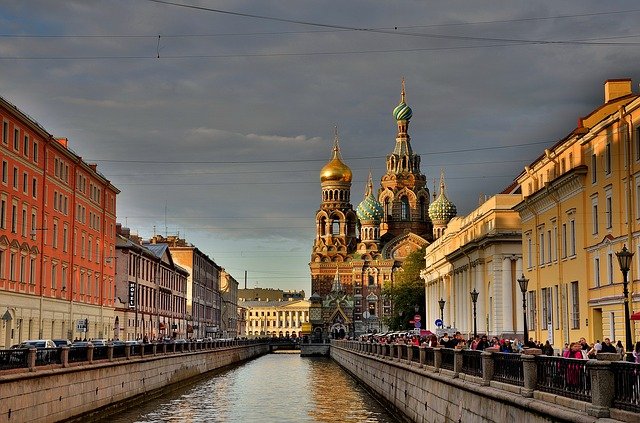 Neva River in Saint Petersburg Is one of Russia's Amazing Places to Visit