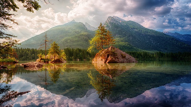A lake in Berchtesgaden
