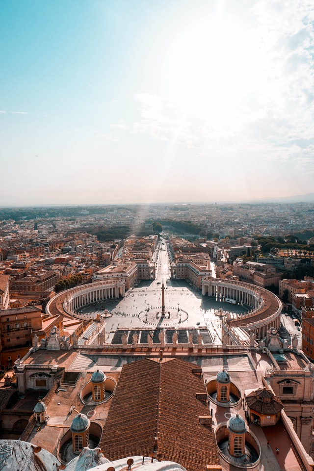 The Sistine Chapel Vatican City Top view