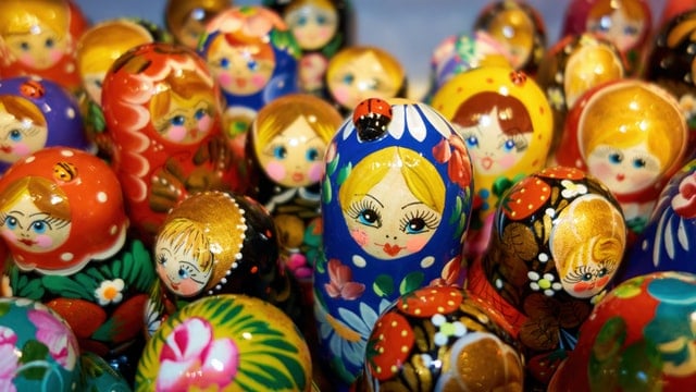 A russian Babushka is a cliche souvenir to bring from a trip