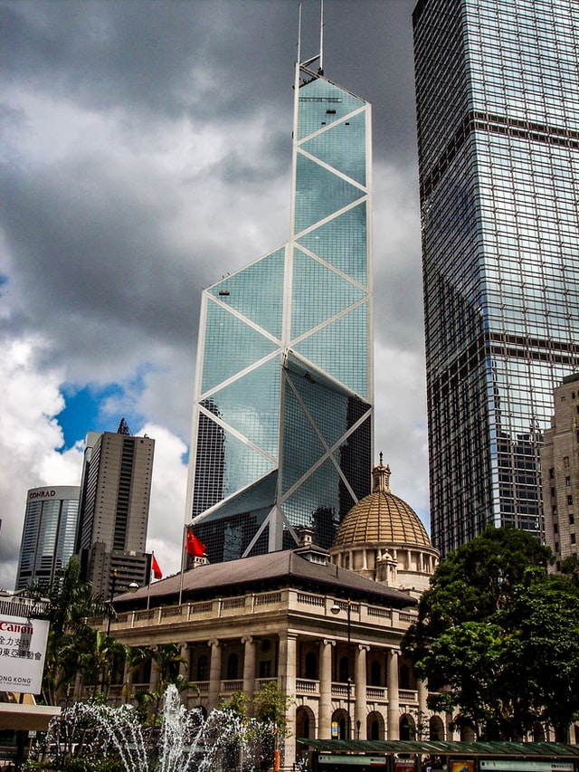 Bank of China Tower in Hong Kong
