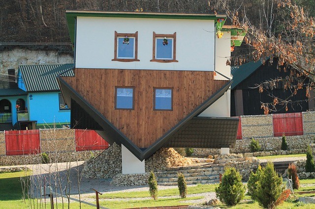Upside Down House Fengjing Ancient Town