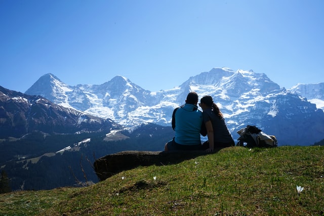 A Couple On Ferdi Mountain, Austria